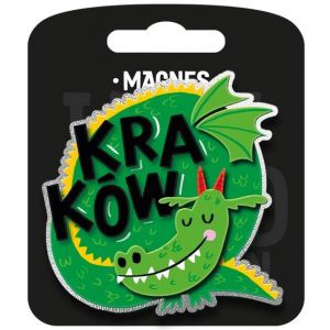 Magnes Pan Dragon Kraków Smok Śpiący